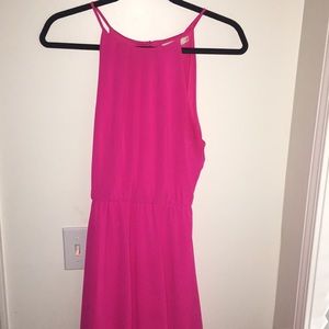 Lush Pink Swing Dress